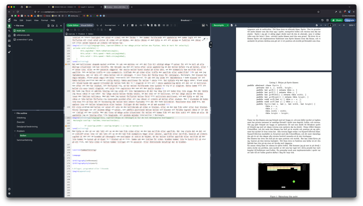Documenting breakout
